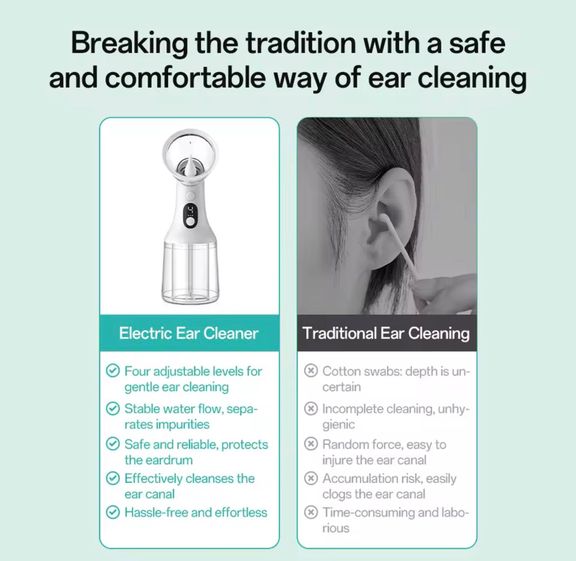 Electric Ear Cleaning Washer